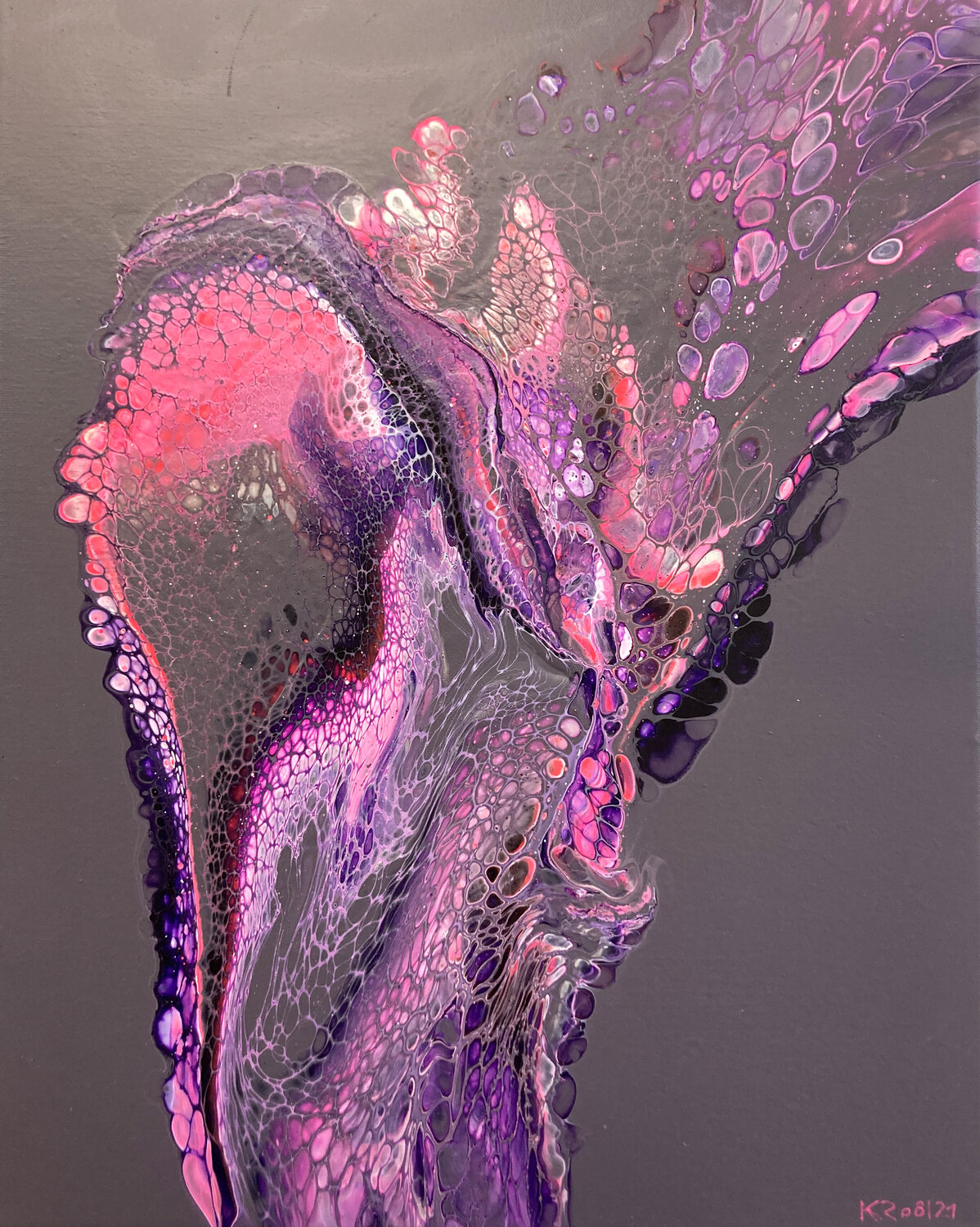 Etheral Drift II Kirsten Römersperger aka mimmisilver Original painting for sale