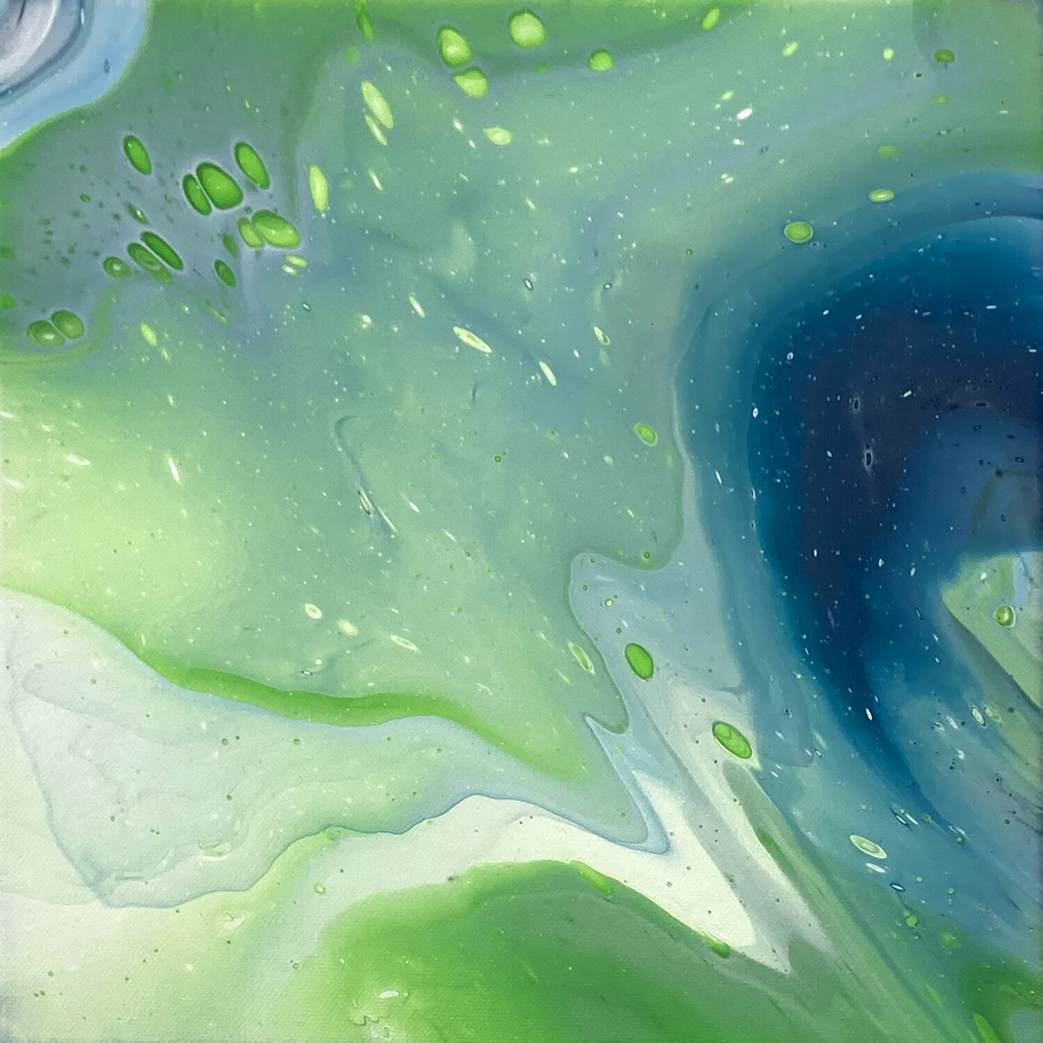 Fluss Kirsten Römersperger aka mimmisilver Original painting for sale