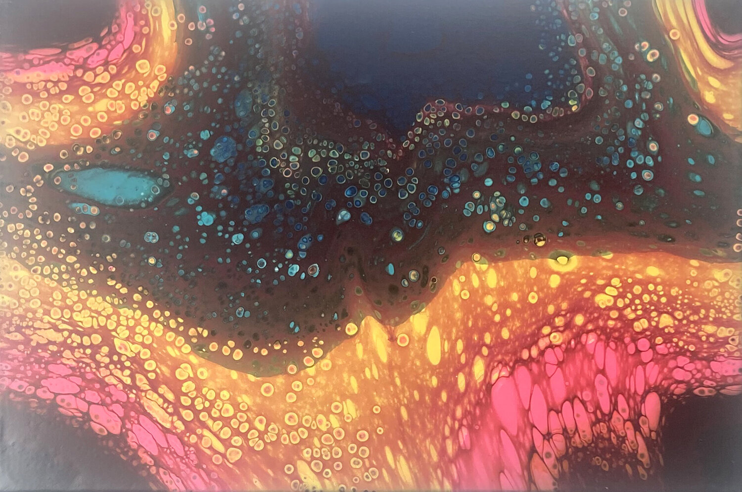 Hot Spot Kirsten Römersperger aka mimmisilver Original painting for sale