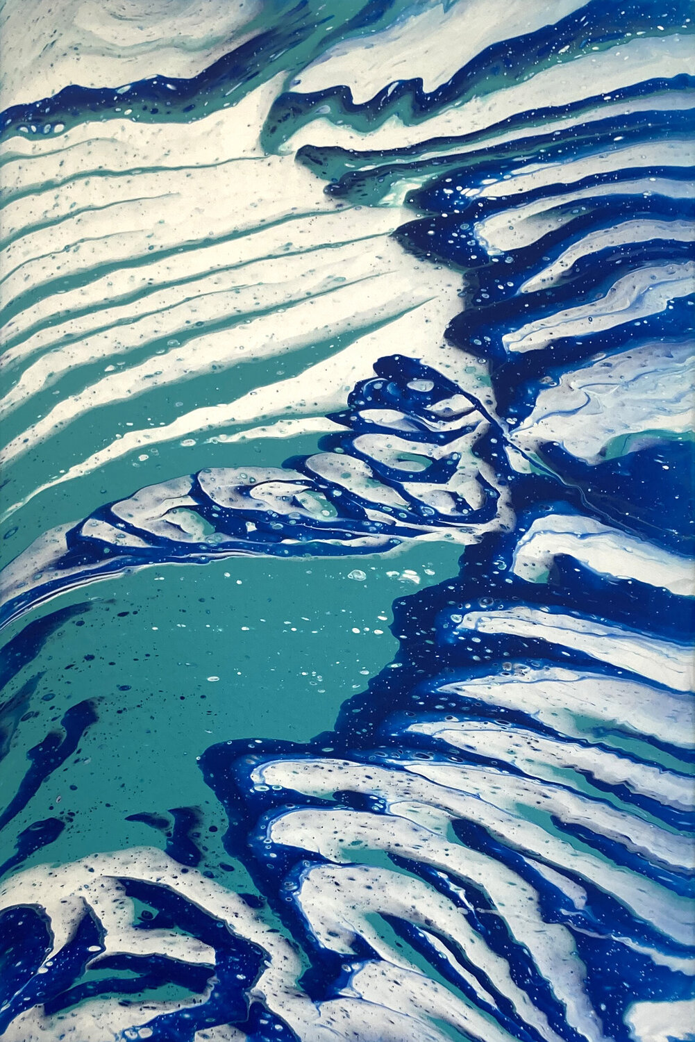 South-Col-2050-0 Kirsten Römersperger aka mimmisilver Original painting for sale