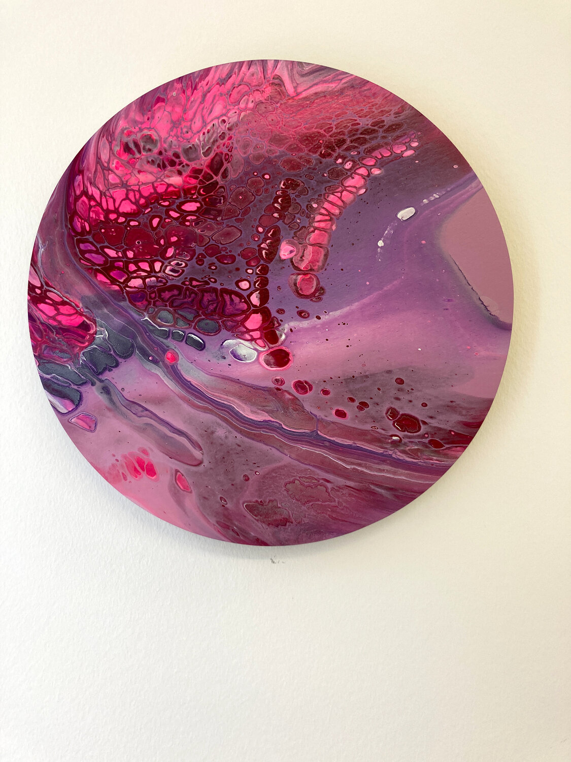 Pink Future II Kirsten Römersperger aka mimmisilver Original painting for sale