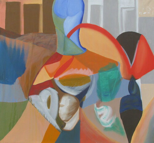 Goddess of Shapes by Danette Newton, Painting for Sale on Select