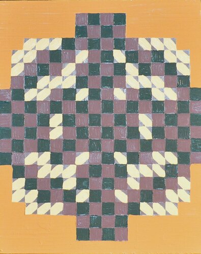 Architectural Abstraction by Danette Newton, Painting for Sale on Select