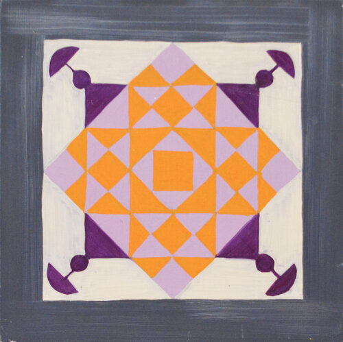 Enlightenment in Geometry by Danette Newton, Painting for Sale on Select