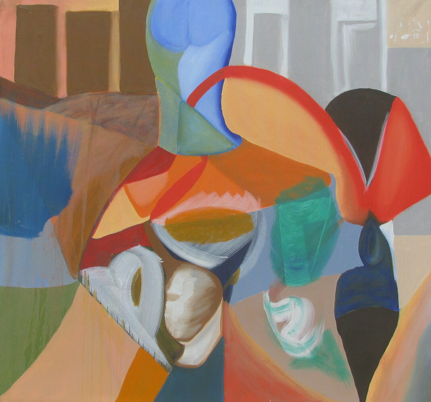 Goddess of Shapes Danette Newton Original painting for sale