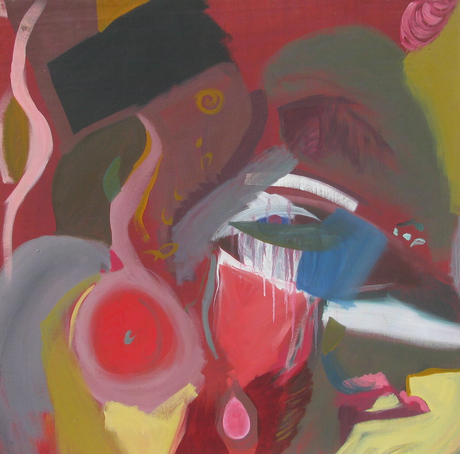 Nature's Feminist Manifesto Danette Newton Original painting for sale