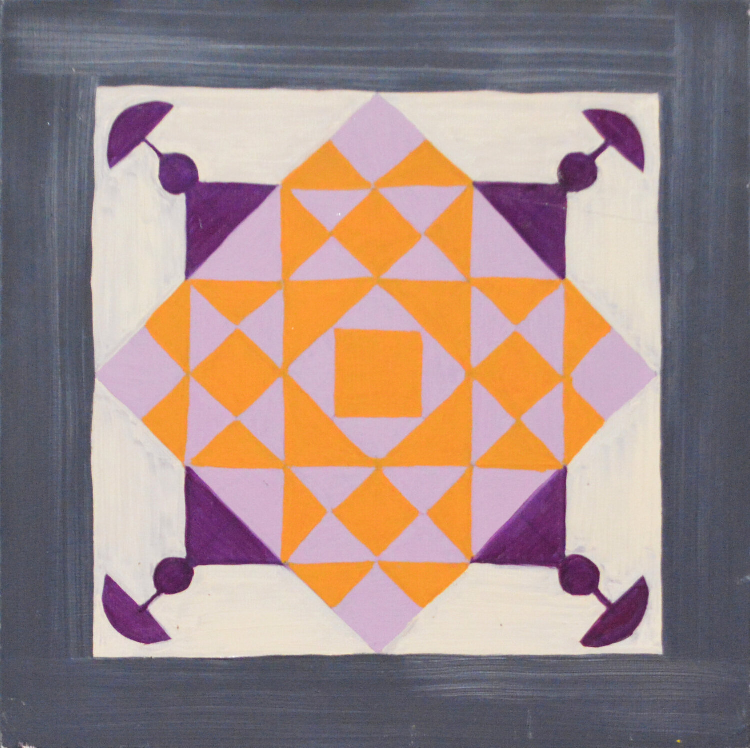 Enlightenment in Geometry Danette Newton Original painting for sale
