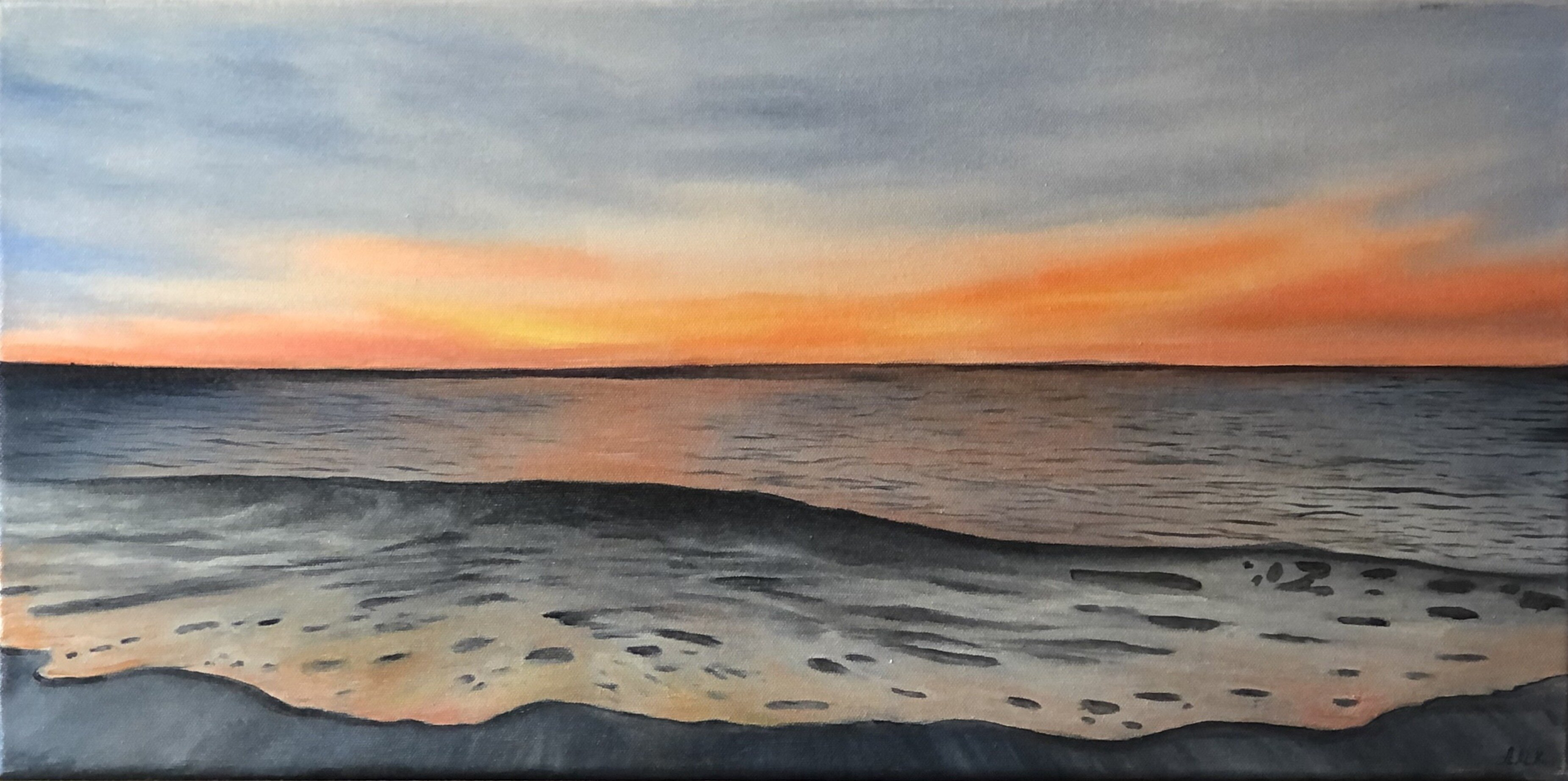 Tranquil sunset