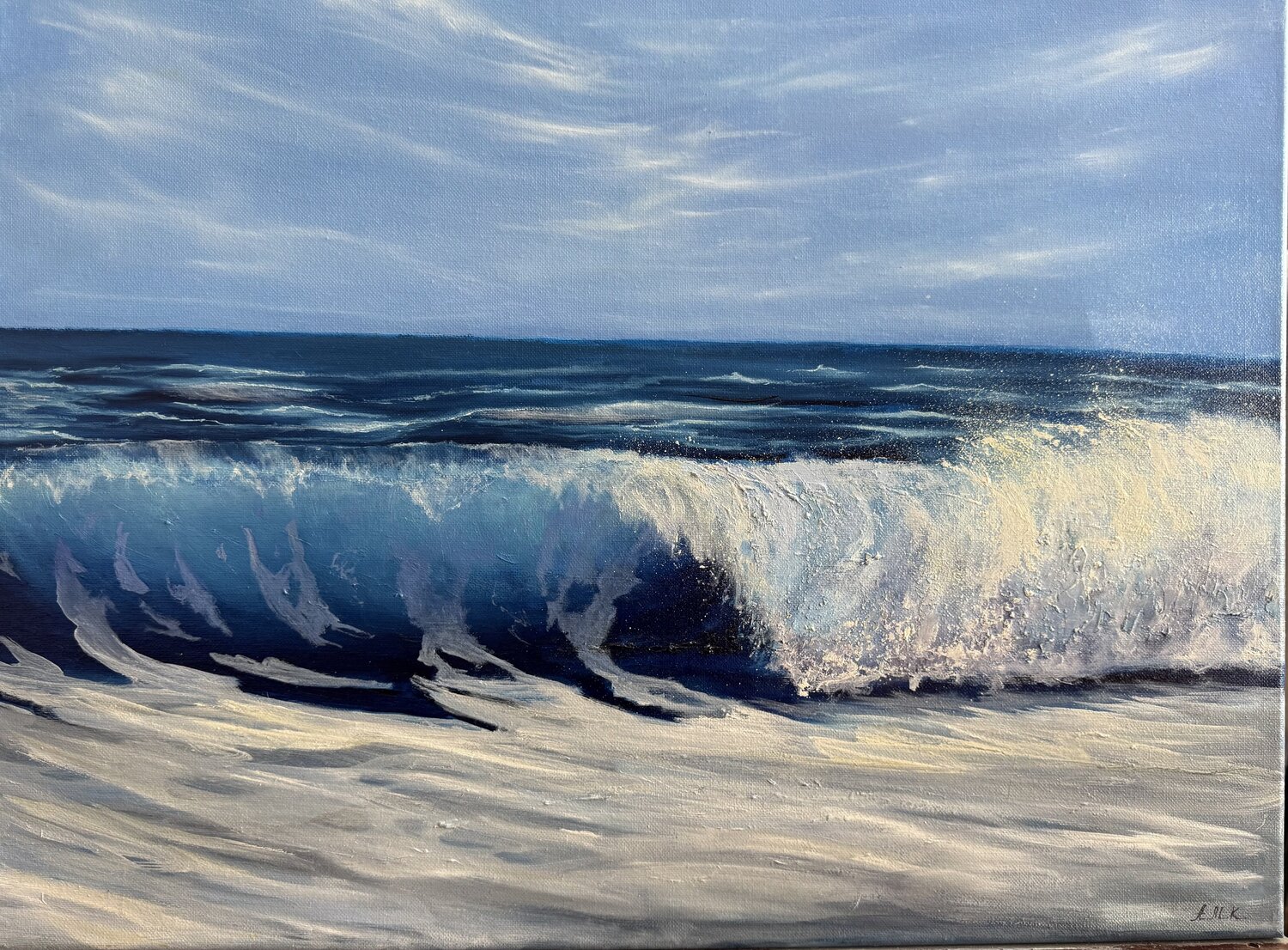 Summer Splash Alevtina Mikhaylova Original painting for sale