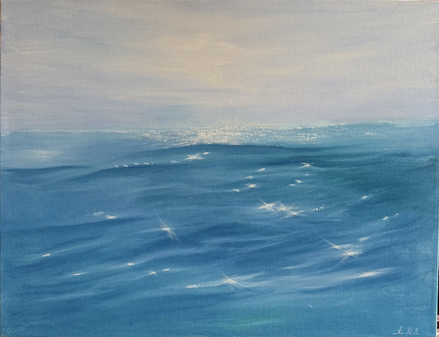 Magic of the morning Alevtina Mikhaylova Original painting for sale