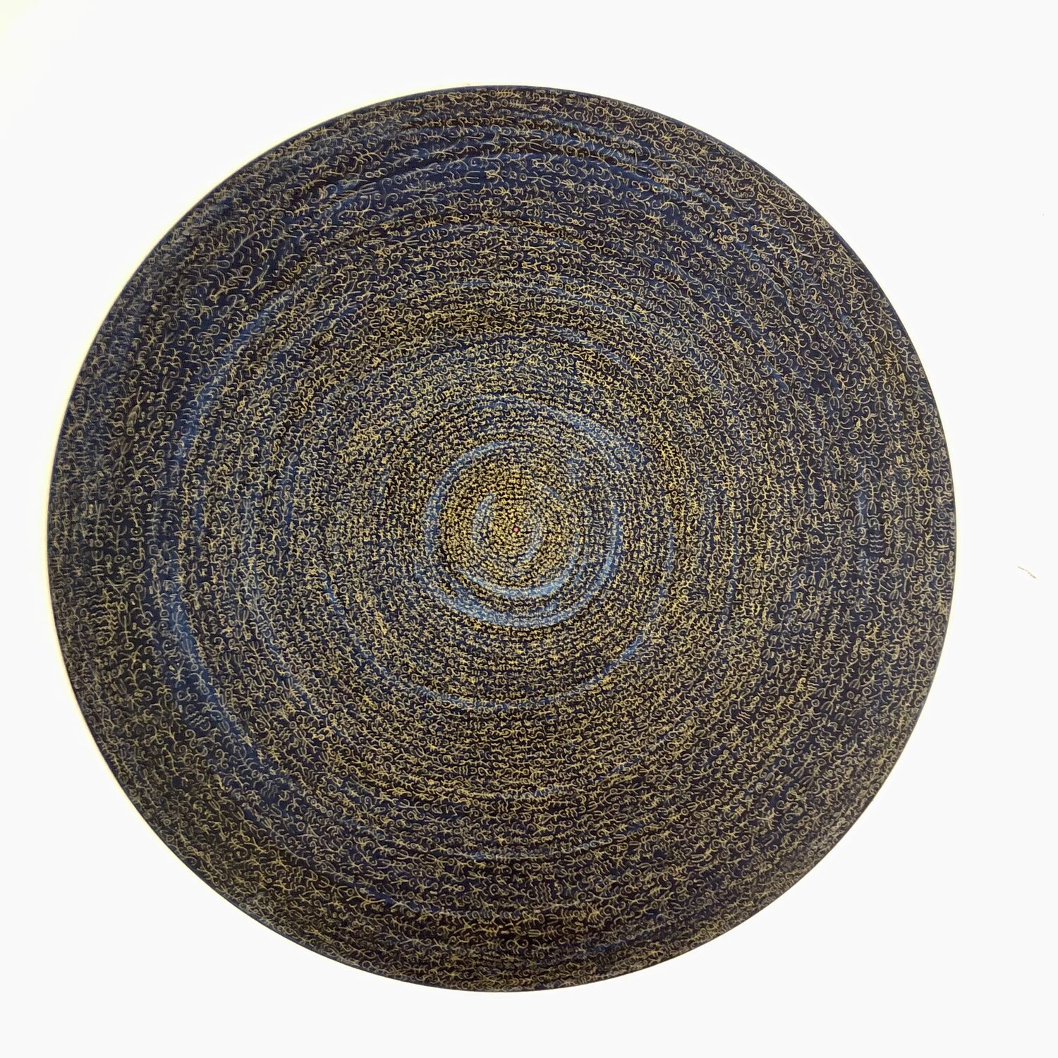 Mandala blu Matteo Silva Original painting for sale