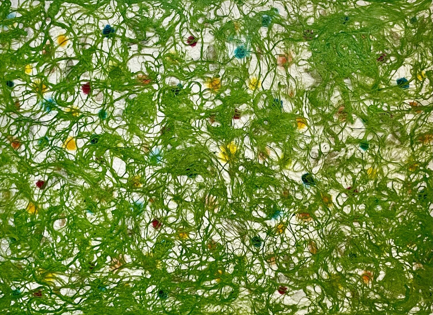 Botanical freedom - Thread nr.8 Matteo Silva Original painting for sale