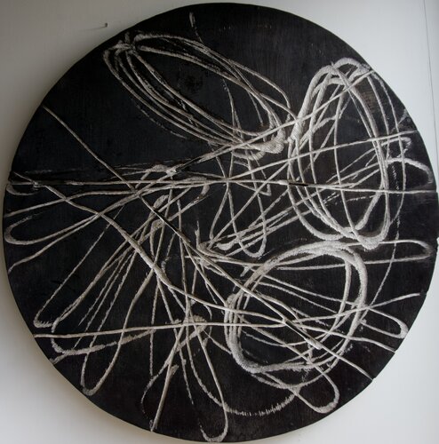 NACHT by René Düsel, Painting for Sale on Select
