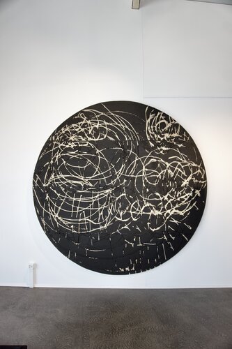 SCHWARZ by René Düsel, Painting for Sale on Select