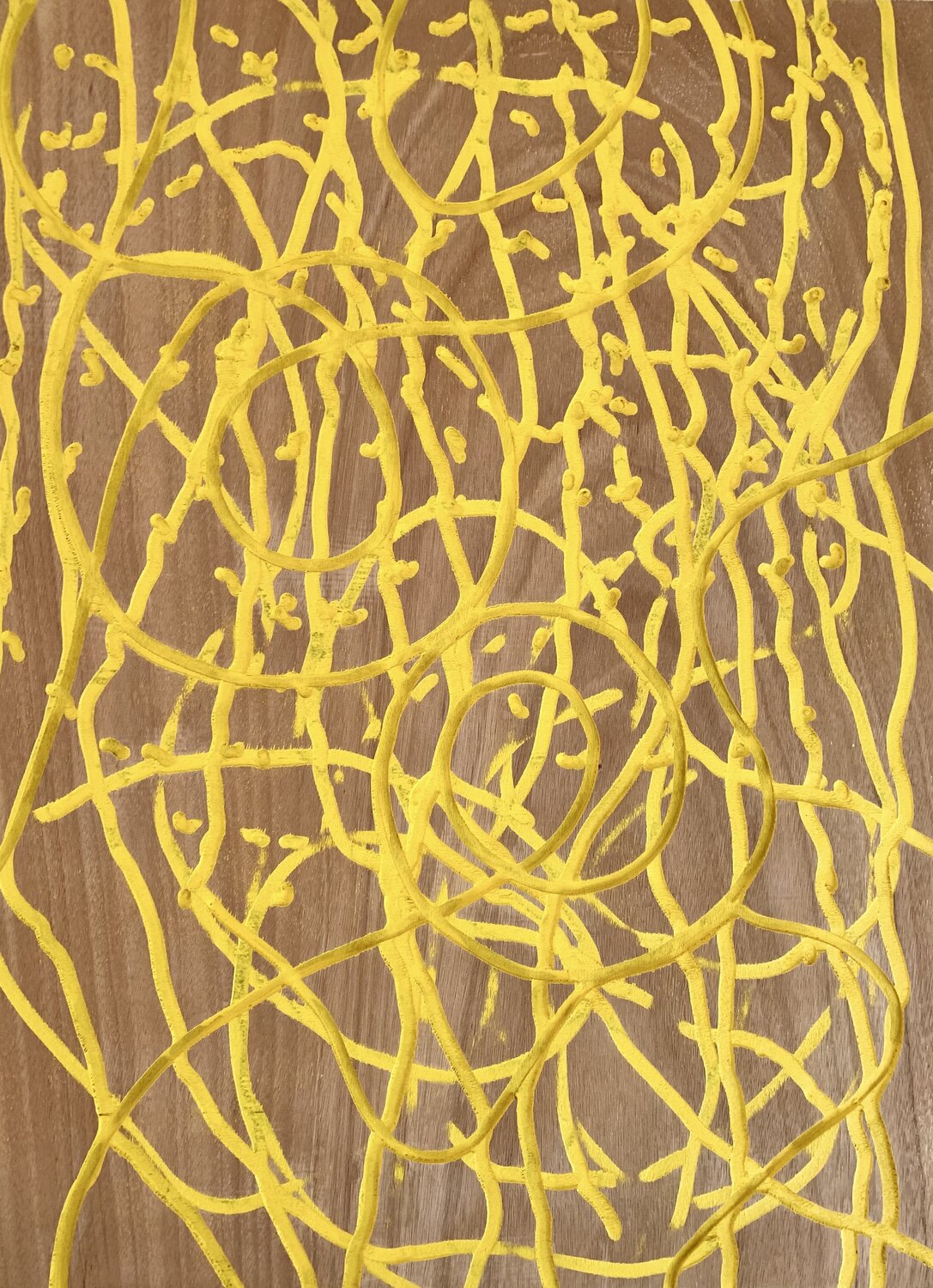 SPURENSUCHE René Düsel Original painting for sale