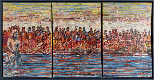 Der Fluss by Osman Xani, Painting for Sale on Select