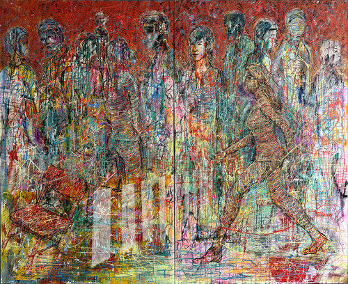 Dispens by Osman Xani, Painting for Sale on Select