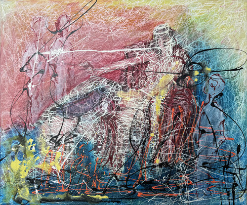 Observer by Osman Xani, Painting for Sale on Select