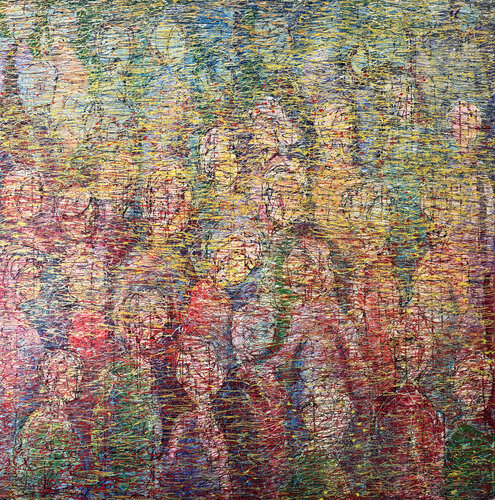 Kollektive Resonanz by Osman Xani, Painting for Sale on Select