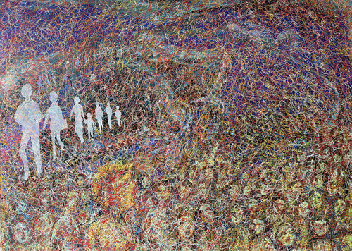 The long way by Osman Xani, Painting for Sale on Select