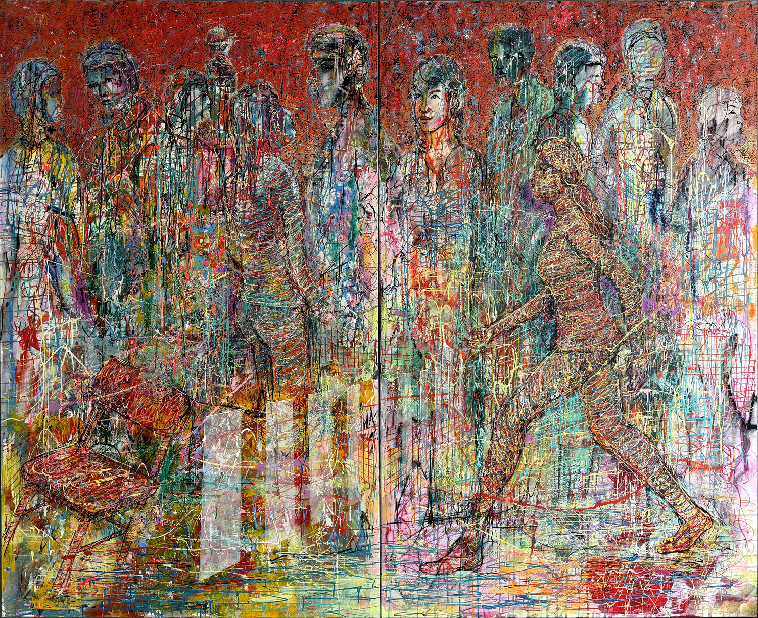 Dispens Osman Xani Original painting for sale