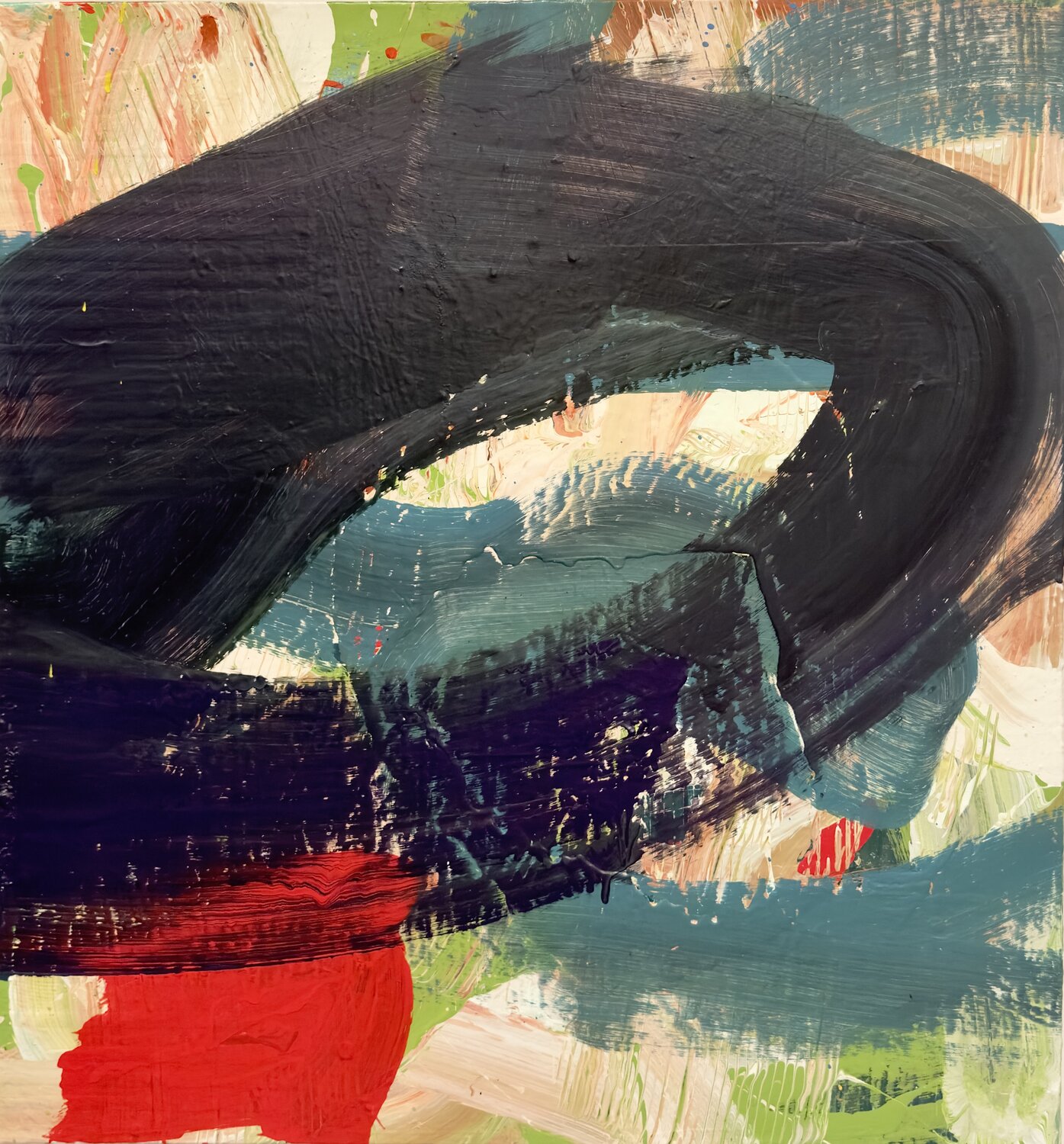 Galassia Marcelo Zanini Original painting for sale