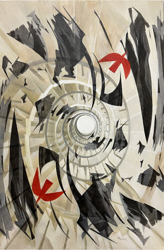 Explosion by Katya Kyne, Painting for Sale on Select