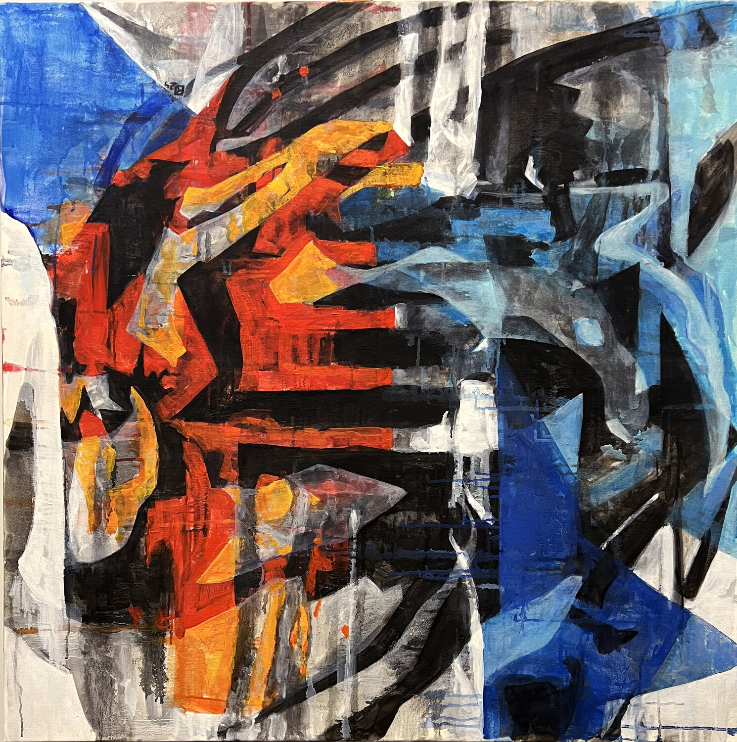 FireBird-4 Katya Kyne Original painting for sale