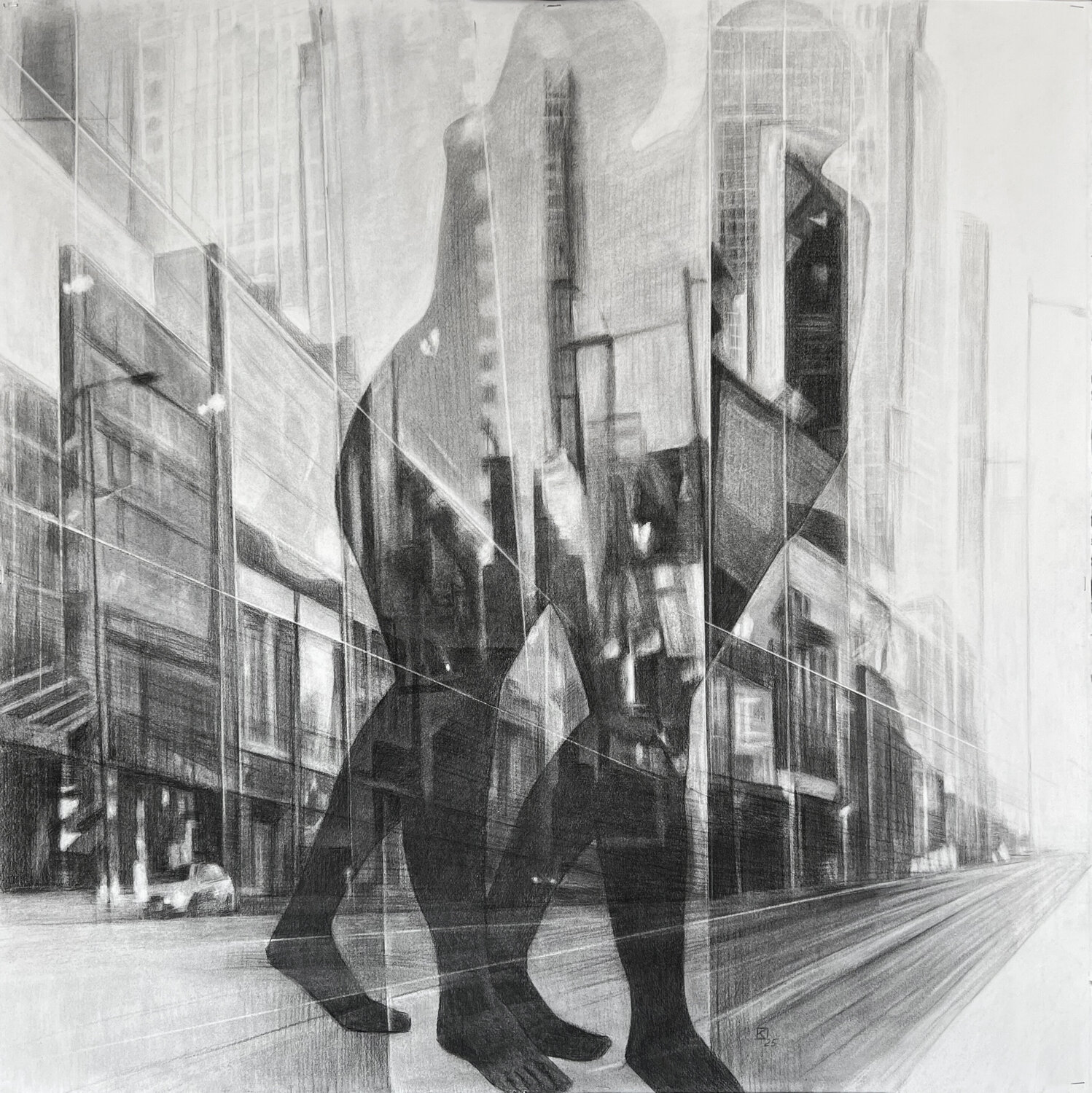 Magical Reality 2, Vulnerability Katya Kyne Drawing for sale