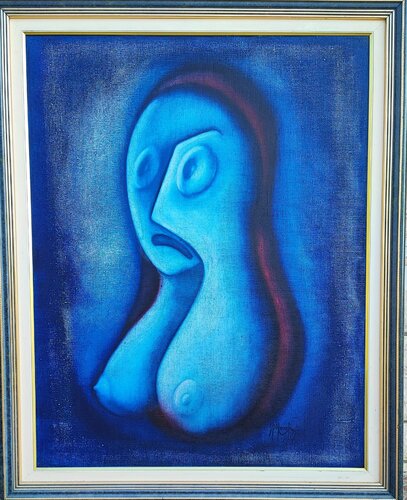 Dolorosa by Saso Petrosevski Novak, Painting for Sale on Select