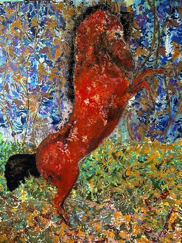 Silent Majesty by Hend Al-Batesh, Painting for Sale on Select