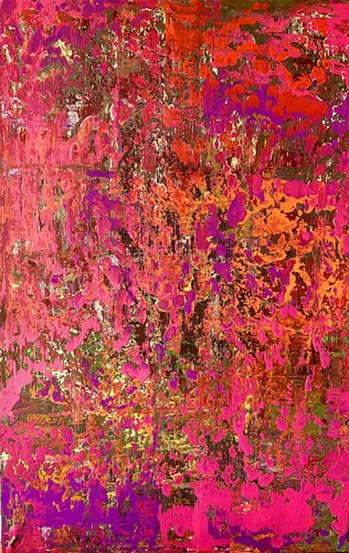 Symphony of light and color by Hend Al-Batesh, Painting for Sale on Select