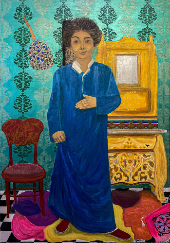 Pride of the dreamer by Hend Al-Batesh, Painting for Sale on Select