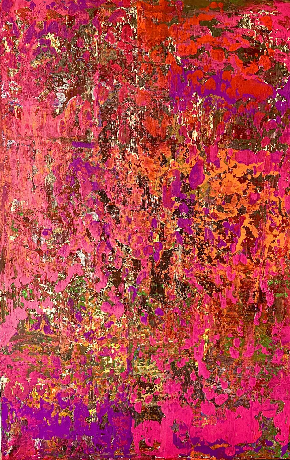 Symphony of light and color Hend Al-Batesh Original painting for sale