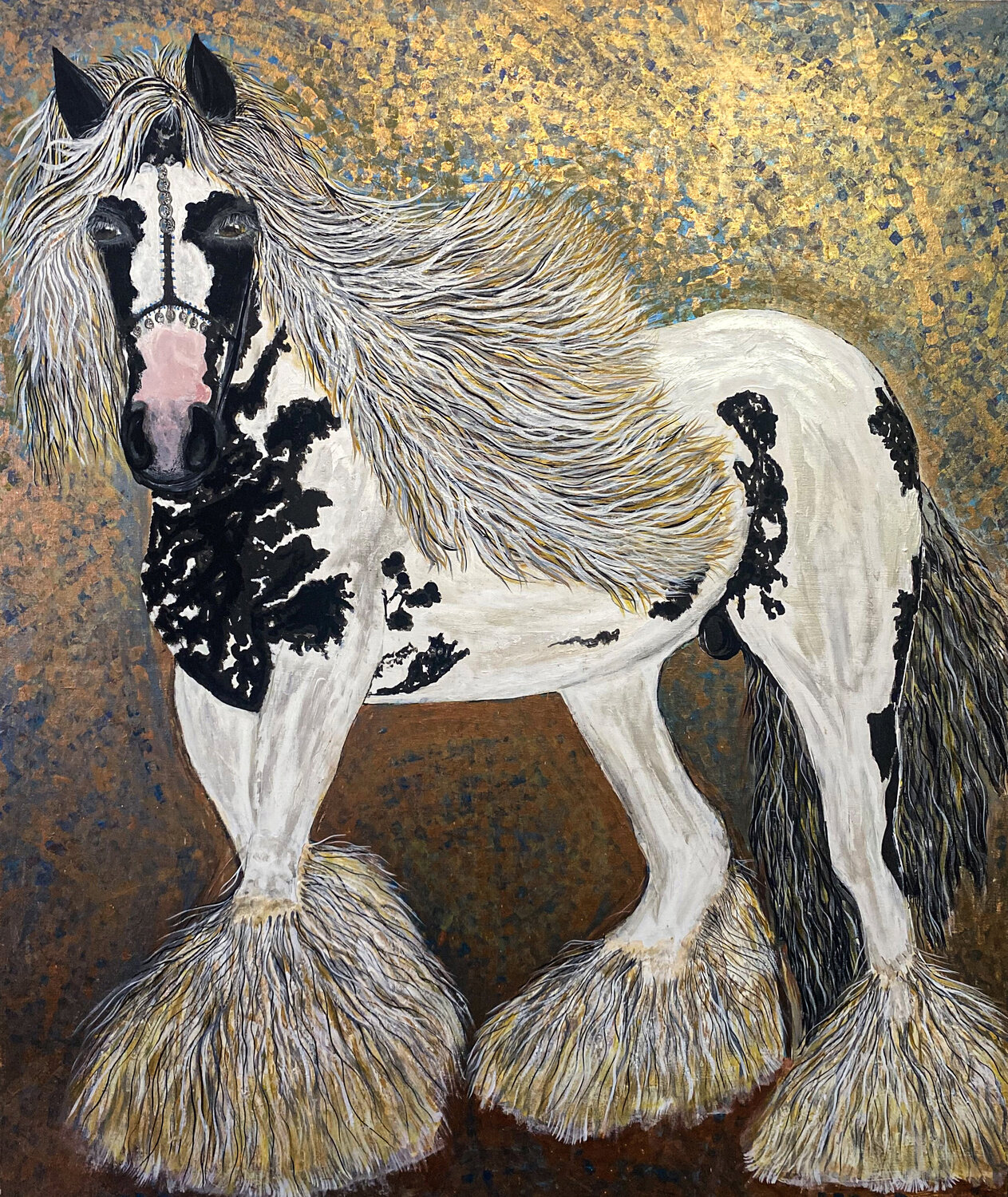 Graceful Majesty Hend Al-Batesh Original painting for sale