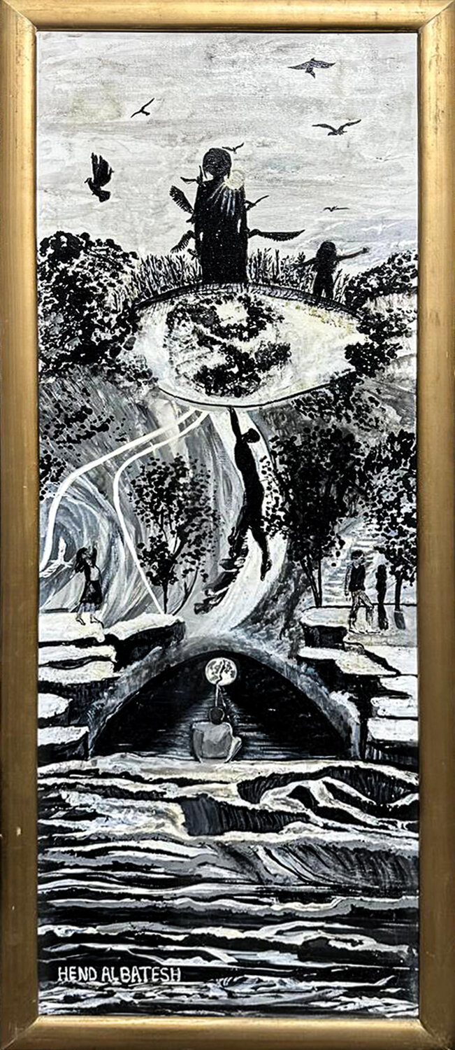 Opportunity Hend Al-Batesh Original painting for sale