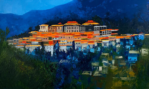 Tawang Monastery by Athaangart Studio, Painting for Sale on Select