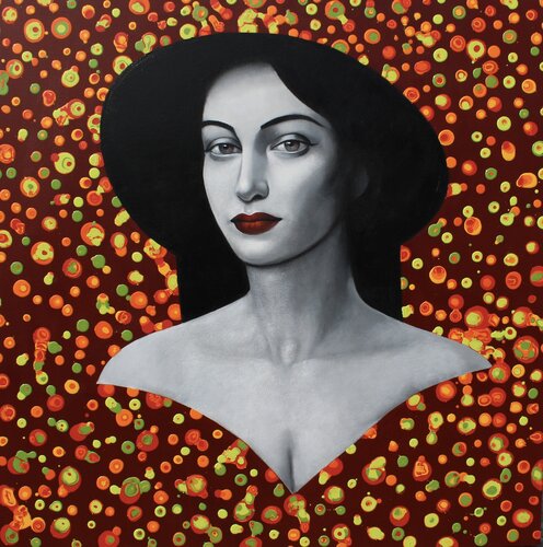 Affectionate by Athaangart Studio, Painting for Sale on Select