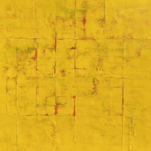 Abstract-254 Essence of a sunlit day by Athaangart Studio, Painting for Sale on Select