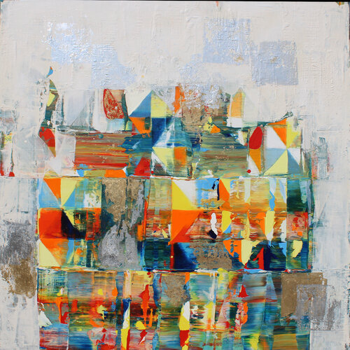 Abstract- 264, Endless dance by Athaangart Studio, Painting for Sale on Select