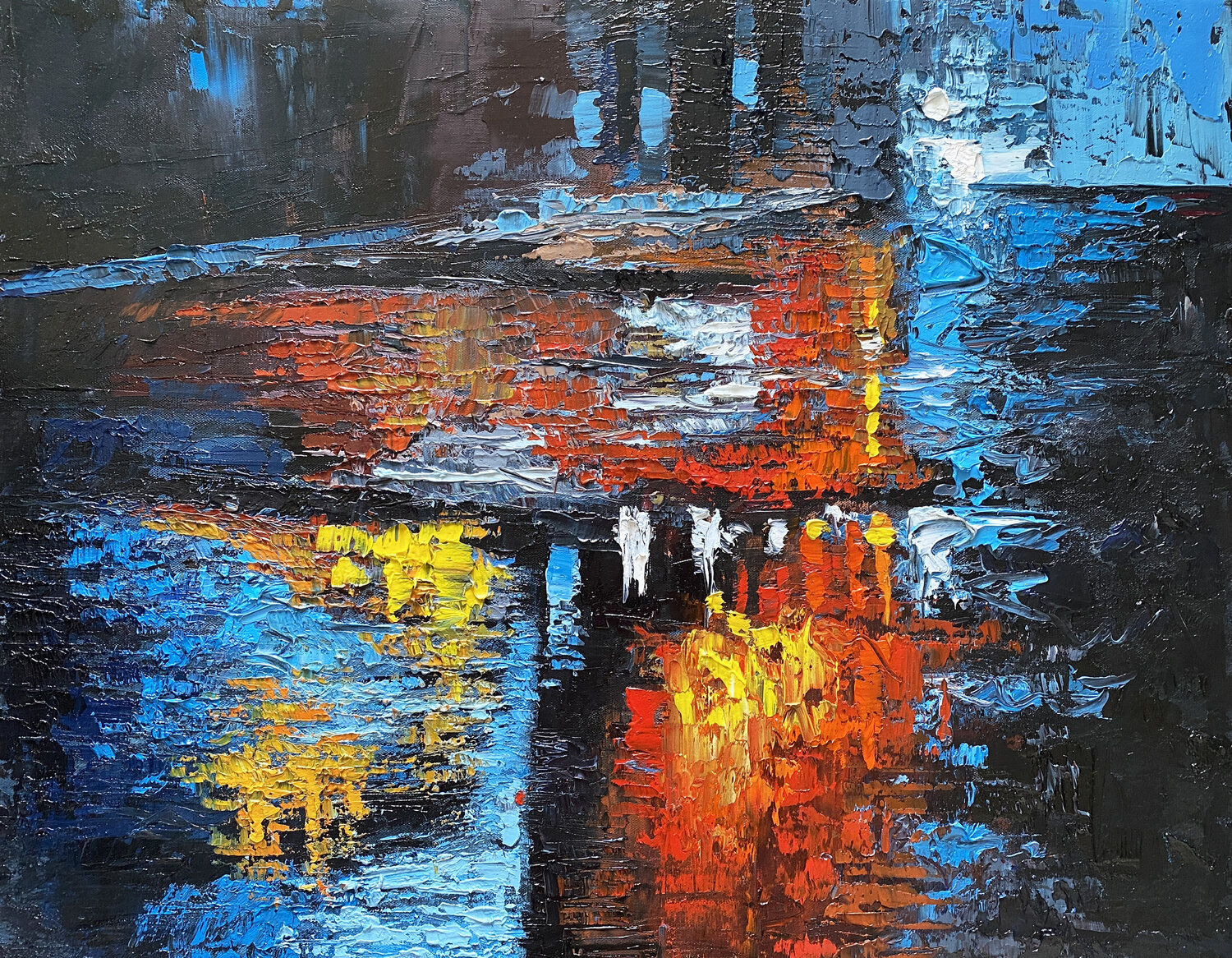 Reflection Athaangart Studio Original painting for sale
