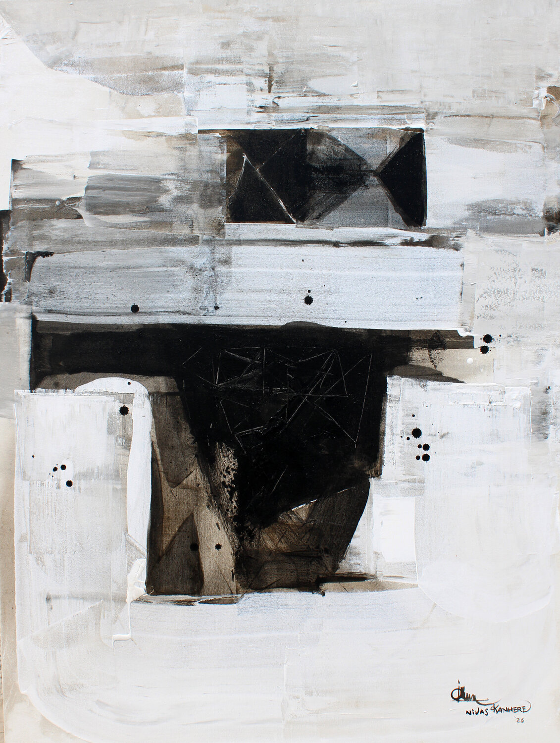 Threshold of Silence Athaangart Studio Original painting for sale