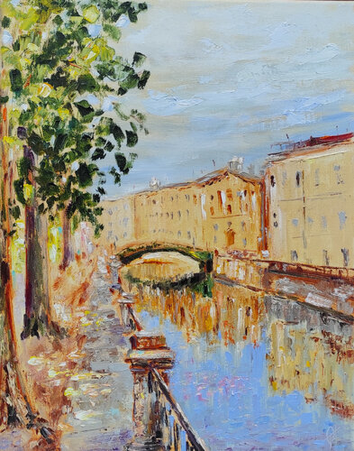 Saint Petersburg. Cityscape von Olga Ponomarenko, Malerei kaufen auf Select