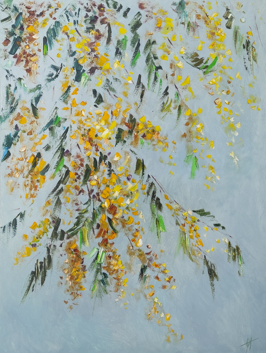 Mimosa Olga Ponomarenko Original painting for sale