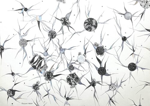 Pollination Series by Howard Holder, Drawing for Sale on Select