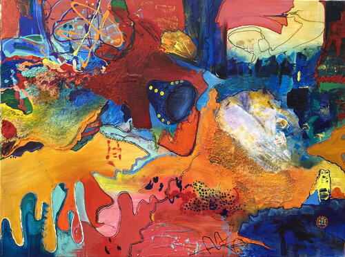 Chaos No. 3 by Kasia Turajczyk, Painting for Sale on Select