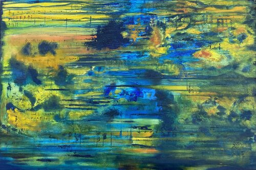 The Schubertian Threshold by Kasia Turajczyk, Painting for Sale on Select