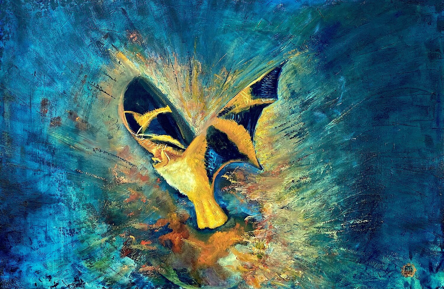 The Vulnerability Index Kasia Turajczyk Original painting for sale