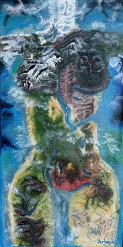 Terre by Yevheniia Lytovchenko, Painting for Sale on Select