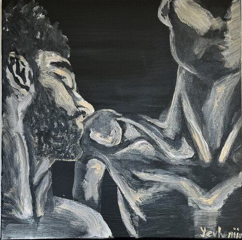 Région de bisous by Yevheniia Lytovchenko, Painting for Sale on Select